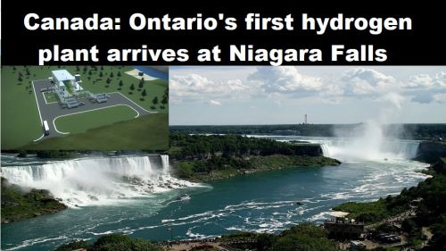 Canada: eerste waterstoffabriek van Ontario komt bij de Niagara watervallen