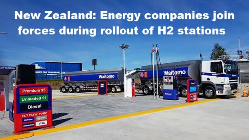 Nieuw-Zeeland: Energiebedrijven bundelen krachten bij uitrol H2-stations