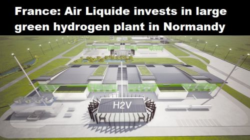 Frankrijk: Air Liquide investeert in grote groene-waterstoffabriek In Normandië