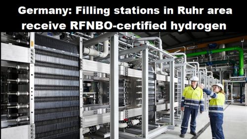 Duitsland: tankstations in Ruhrgebied ontvangen RFNBO-gecertificeerde waterstof