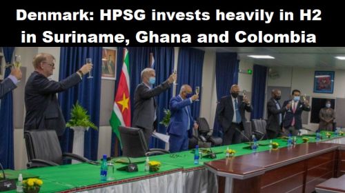 Denemarken: HPSG investeert fors in H2 in Suriname, Ghana en Colombia