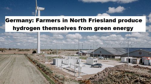 Duitsland: Boeren in Noord-Friesland produceren zelf waterstof uit groene stroom