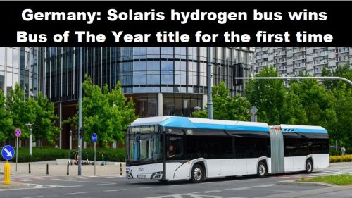 Duitsland: waterstofbus van Solaris wint voor het eerst de titel Bus of The Year