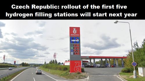 Tsjechië: uitrol van eerste vijf waterstoftankstations begint in volgend jaar