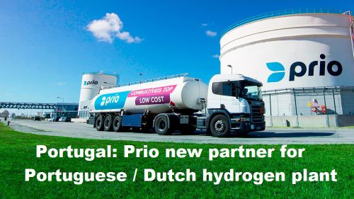 Prio nieuwe partner voor Portugees/Nederlandse waterstoffabriek