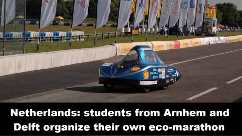 Nederland: studenten uit Arnhem en Delft organiseren eigen eco-marathon