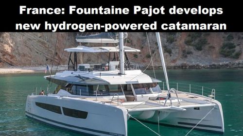 Frankrijk: Fountaine Pajot ontwikkelt nieuwe catamaran op waterstof