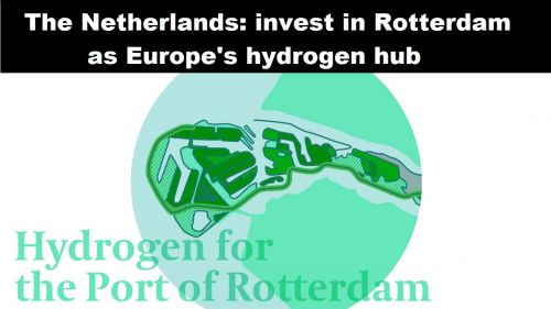 Nederland: investeer in Rotterdam als waterstof-hub van Europa