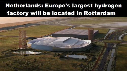 Nederland: grootste waterstoffabriek van Europa komt in Rotterdam