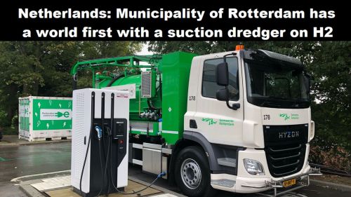 Nederland: gemeente Rotterdam heeft primeur met kolkenzuiger op H2
