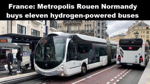 Frankrijk: Metropool Rouen Normandië koopt elf bussen op waterstof