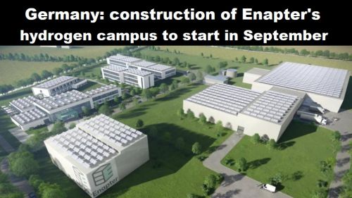 Duitsland: bouw waterstofcampus van Enapter in september van start