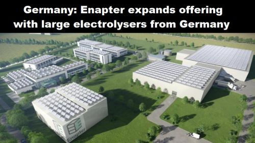Duitsland: Enapter breidt aanbod uit met grote electrolysers uit Duitsland