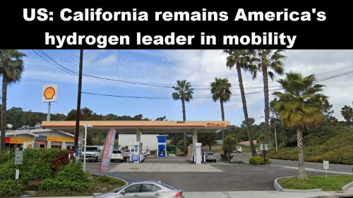 VS: Californië blijft Amerika’s koploper met waterstof binnen de mobiliteit
