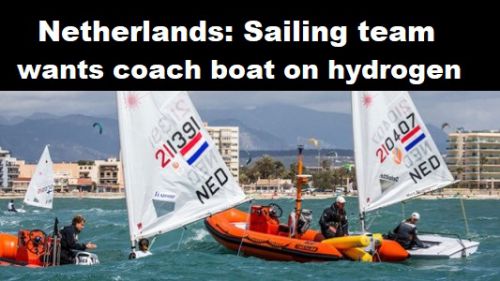Nederland: Zeilteam wil coachboot op waterstof