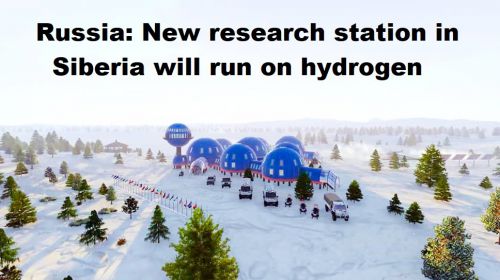Rusland: Nieuw onderzoekstation in Siberië gaat draaien op waterstof