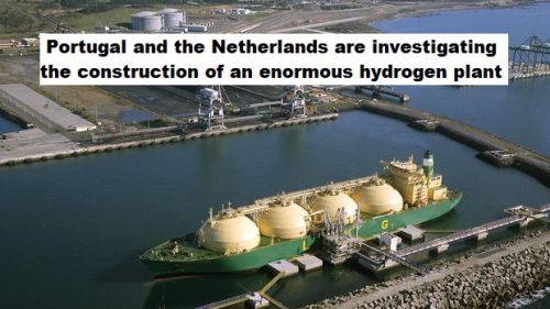 Portugal en Nederland onderzoeken bouw enorme waterstoffabriek