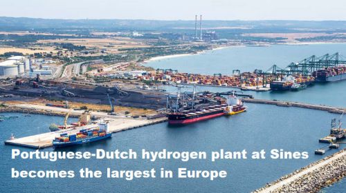 Portugees-Nederlandse waterstoffabriek bij Sines wordt de grootste van Europa