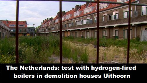 Nederland: test met CV-ketels op waterstof in sloopwoningen Uithoorn