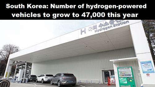 Zuid-Korea: aantal voertuigen op waterstof groeit dit jaar naar 47-duizend