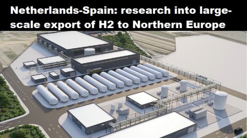 Nederland-Spanje: onderzoek naar grootschalige export van H2 naar Noord-Europa