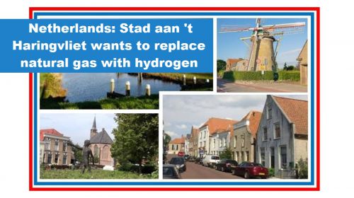 Nederland: Stad aan ’t Haringvliet wil aardgas vervangen door waterstof