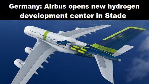 Duitsland: Airbus opent nieuw waterstof ontwikkelingscenter in Stade
