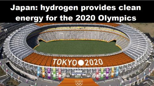 Japan: waterstof voorziet Olympische Spelen 2020 van schone energie