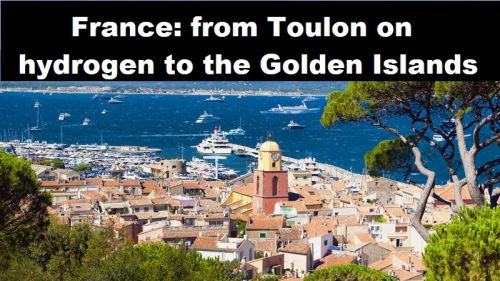 Frankrijk: vanuit Toulon op waterstof naar de Gouden Eilanden