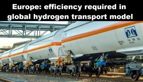 Europa: efficiëntie vereist bij wereldwijde transportvormen voor waterstof