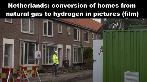 Nederland: ombouw woningen van aardgas naar waterstof in beeld (film)
