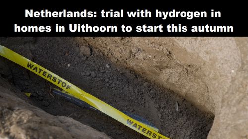 Nederland: proef met waterstof in woningen in Uithoorn dit najaar van start
