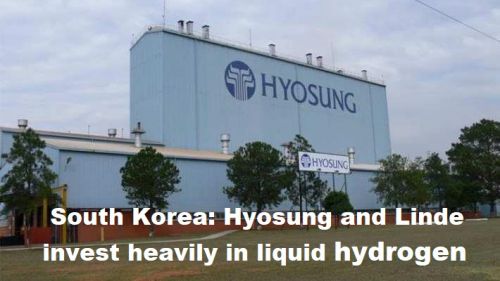 Zuid-Korea: Hyosung en Linde investeren fors in vloeibare waterstof