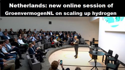 Nederland: nieuwe online-sessie van GroenvermogenNL over opschaling waterstof