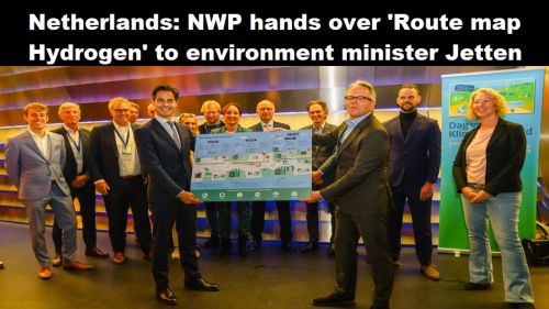 Nederland: NWP overhandigt ‘Routekaart Waterstof’ aan milieuminister Jetten