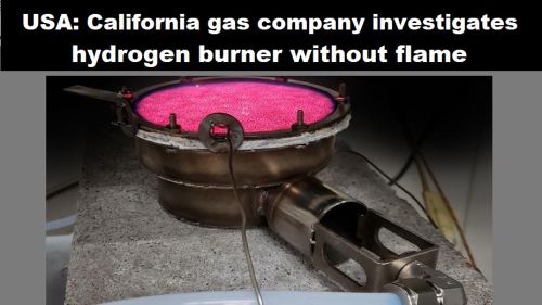 VS: gasbedrijf Californië doet onderzoek naar waterstofbrander zonder vlam