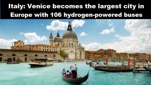 Italië: Venetië wordt de grootste in Europa met bussen op waterstof