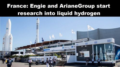 Frankrijk: Engie en ArianeGroup starten onderzoek naar vloeibare waterstof