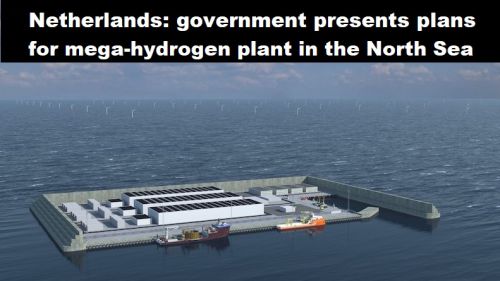 Nederland: regering presenteert plannen voor mega-waterstoffabriek op de Noordzee