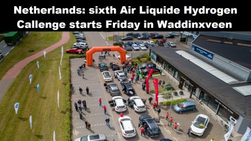 Nederland: zesde Air Liquide Waterstof Callenge start vrijdag in Waddinxveen