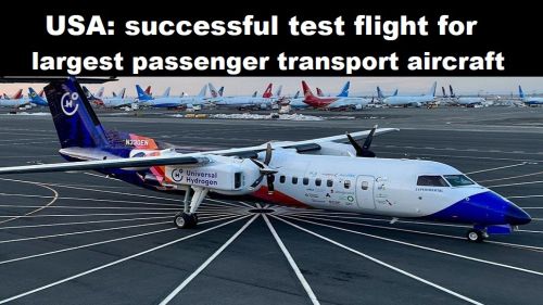 USA: succesvolle testvlucht voor grootste vliegtuig voor personenvervoer