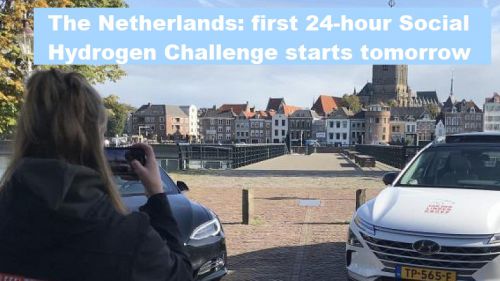 Nederland: eerste 24 uur Social Hydrogen Challenge morgen van start