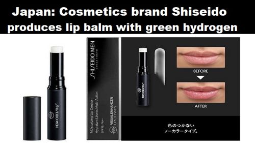 Japan: cosmeticamerk Shiseido produceert lippenbalsem met groene waterstof