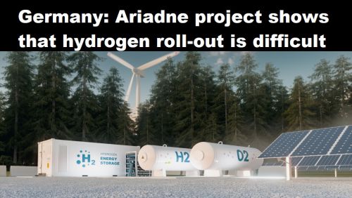 Duitsland: Ariadne-project toont aan dat uitrol van waterstof moeizaam verloopt