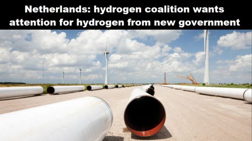 Nederland: waterstofcoalitie wil aandacht voor waterstof bij nieuwe regering