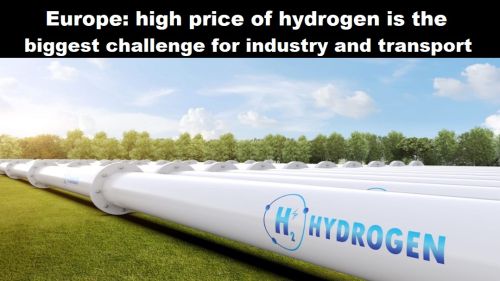Europa: hoge prijs van waterstof is de grootste uitdaging voor industrie en transport