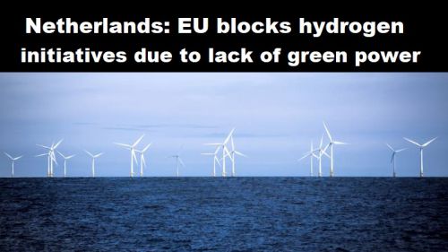 Nederland: EU blokkeert waterstof-initiatieven door gebrek aan groene stroom