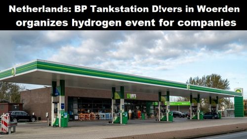 Nederland: BP Tankstation D!vers in Woerden organiseert waterstofevent voor bedrijven