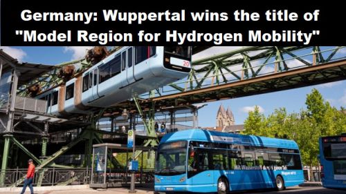 Duitsland: Wuppertal wint de titel ‘Modelregio voor Waterstofmobiliteit’