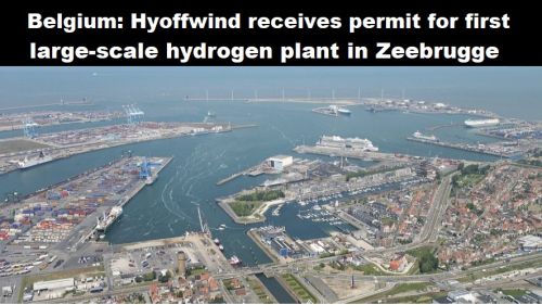 België: Hyoffwind krijgt vergunning voor eerste grootschalige waterstoffabriek in Zeebrugge